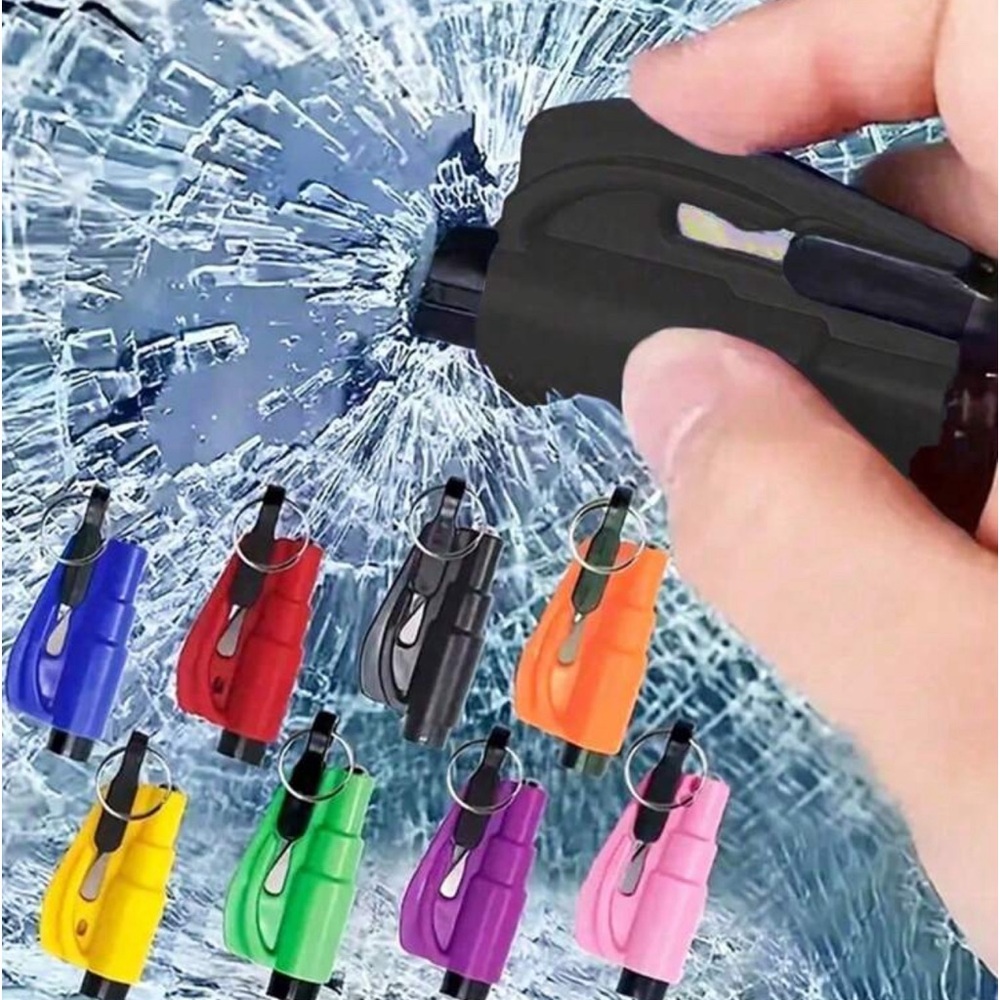 Red Safety Keychain - Picture 3 of 3